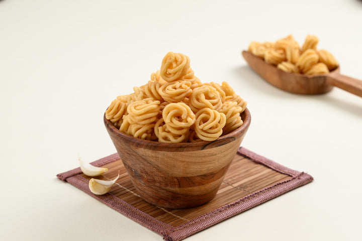 Mini Garlic Murukku