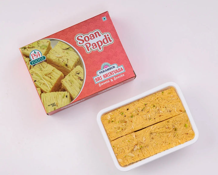 Soan Papdi White