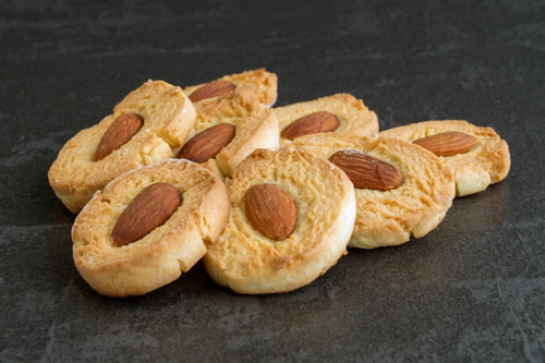 Kesar Badam Cookies
